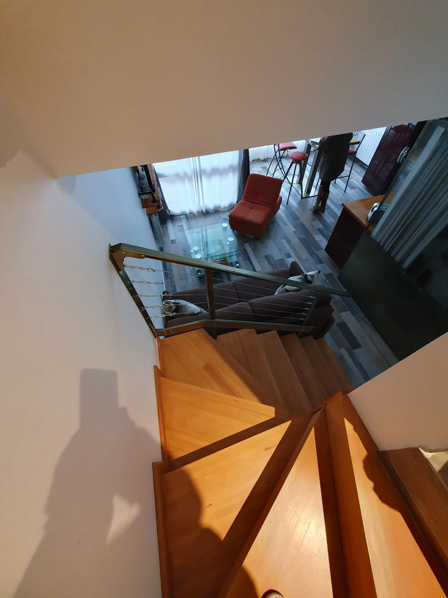 Appartement en duplex rénové avec terrasse et vue marina à Deauville 