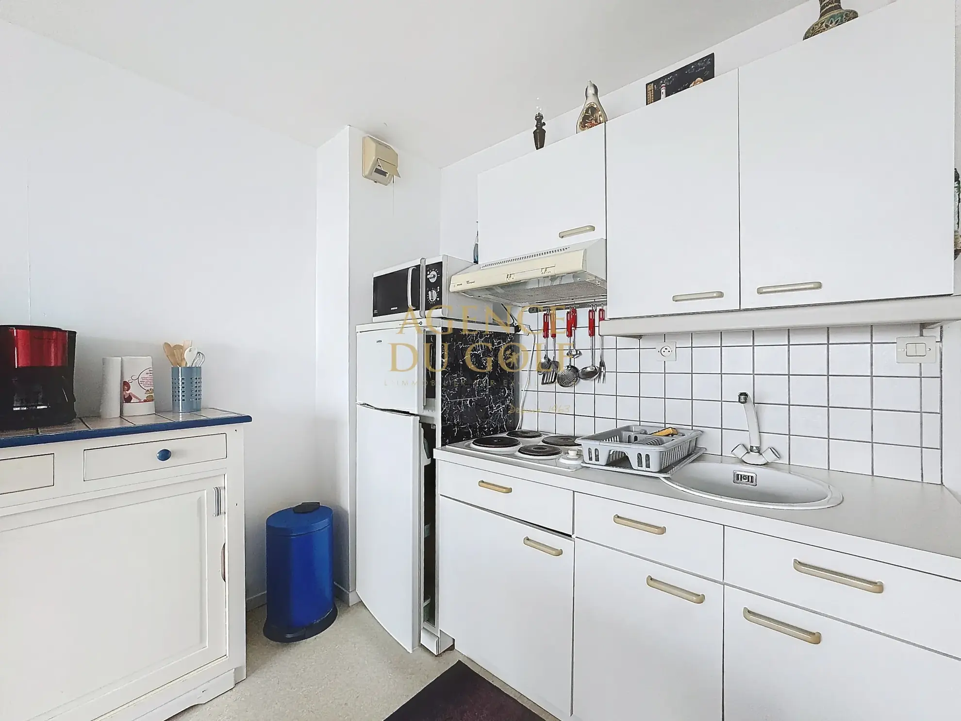 Appartement T2 en front de mer à Stella Plage avec balcon, cave et parking 