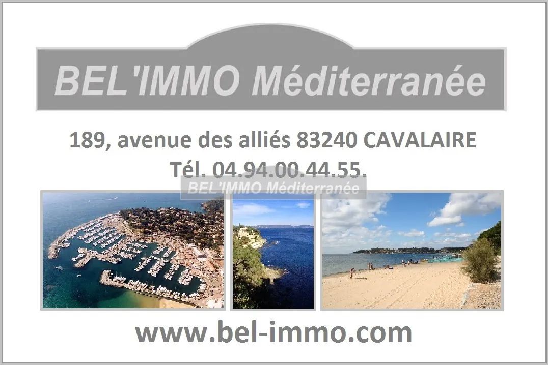Studio de 20 m² avec loggia à Cavalaire-sur-Mer, idéal investissement 