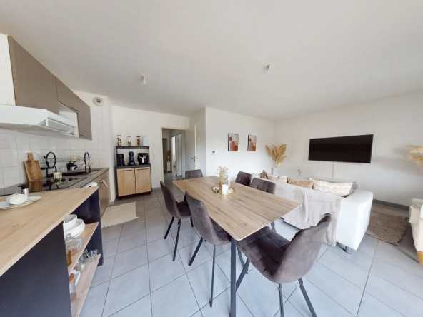 Appartement T3 de 62,59 m² à Toulouse Purpan, proche tramway et commerces