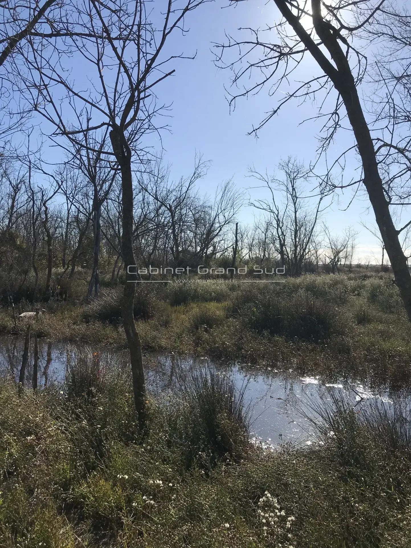 Terrain de loisir de 1488 m² avec mazot à Mauguio, proche de l'étang de l'Or 
