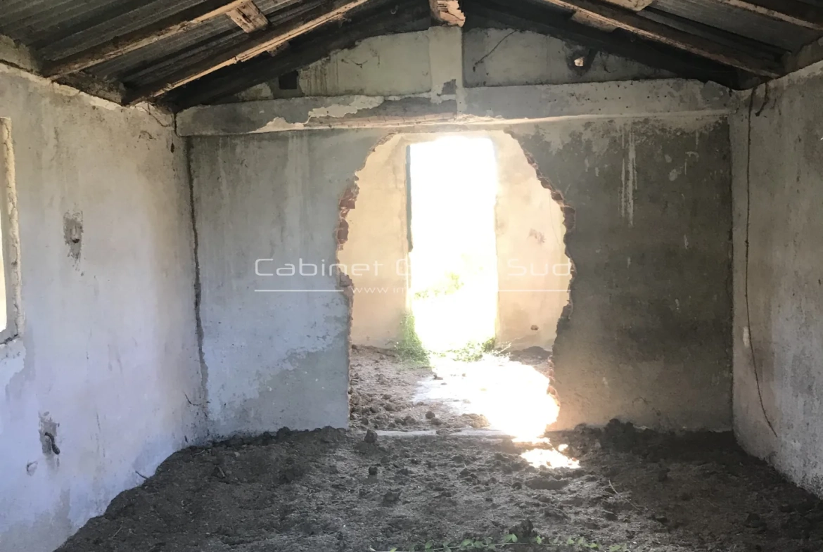 Terrain de loisir de 1488 m² avec mazot à Mauguio, proche de l'étang de l'Or 