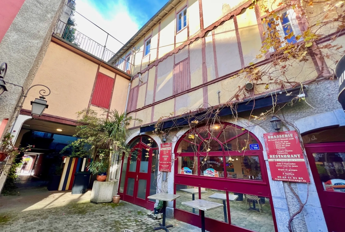 Immeuble de rapport avec fort potentiel à Tarbes en plein centre-ville 
