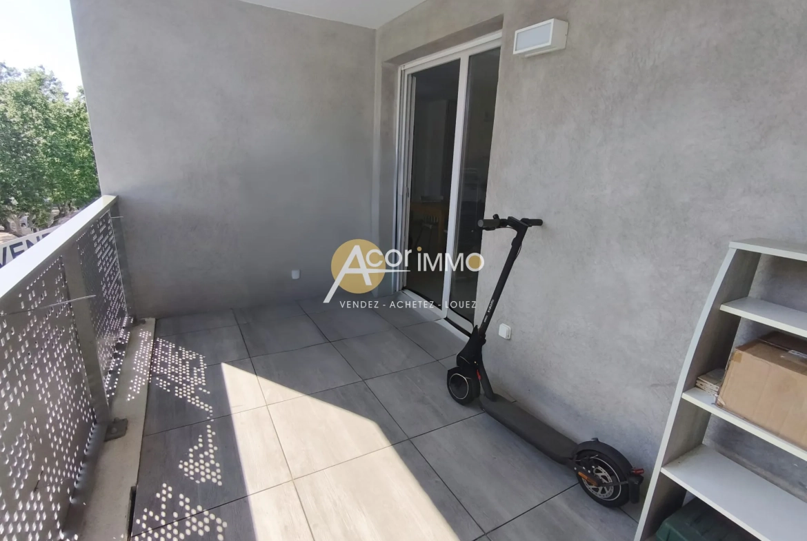 Vente appartement T3 à La Seyne-sur-Mer avec terrasse et parking en résidence récente 
