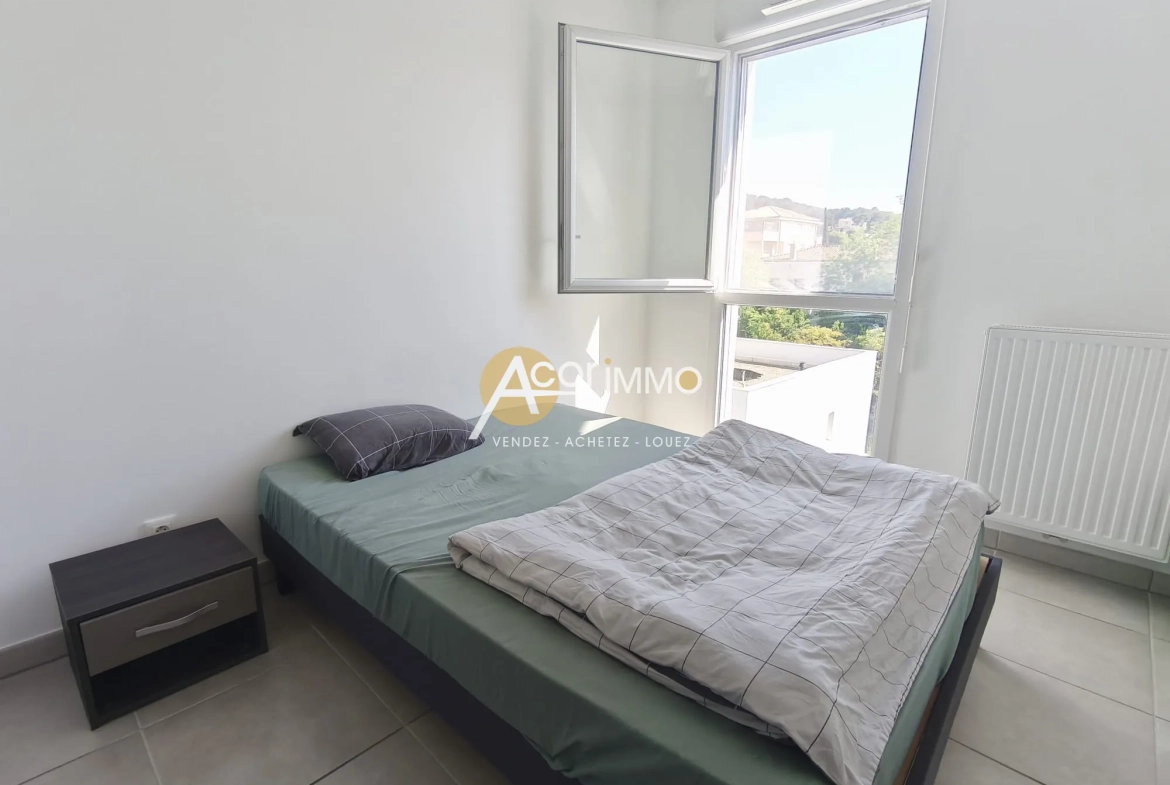 Vente appartement T3 à La Seyne-sur-Mer avec terrasse et parking en résidence récente 