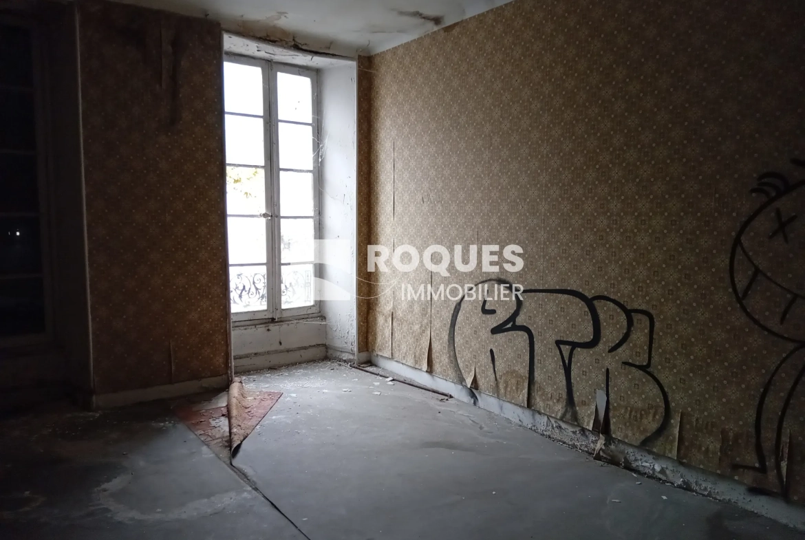 Immeuble à rénover en centre-ville de Millau - Opportunité d'investissement 