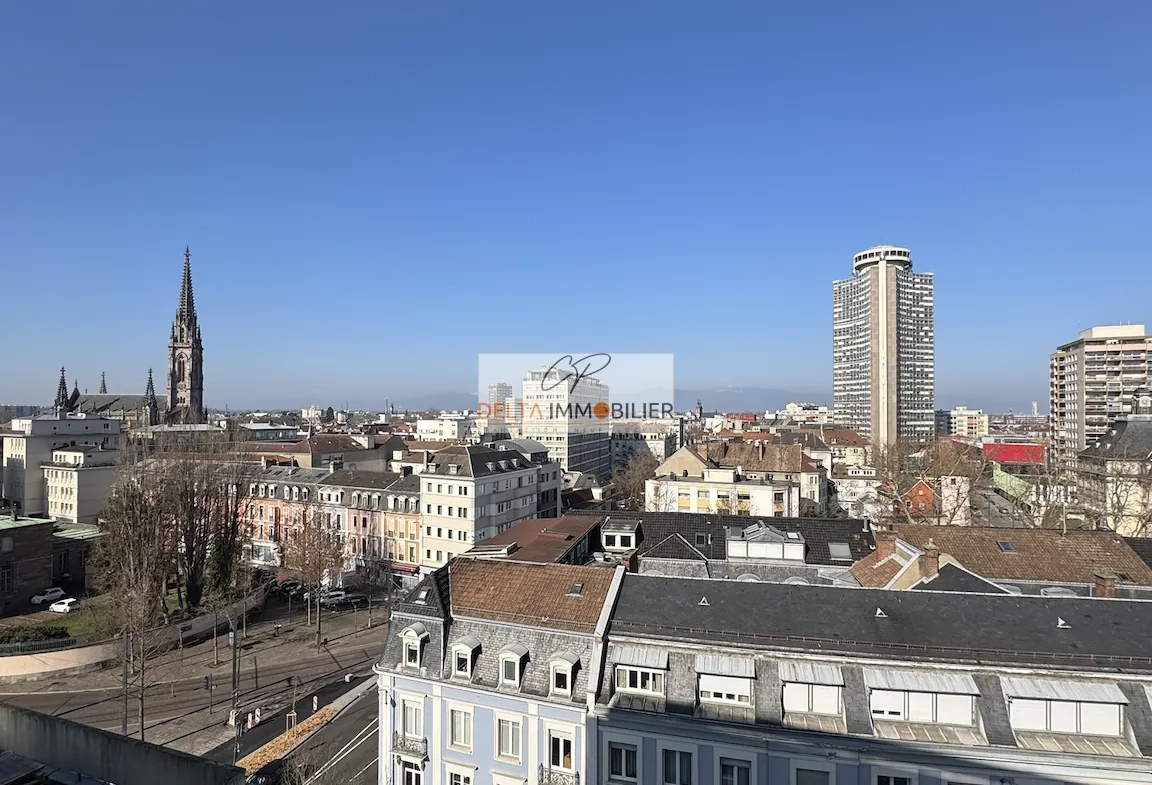 Grand appartement de 153 m² à Mulhouse centre avec garage et cave 