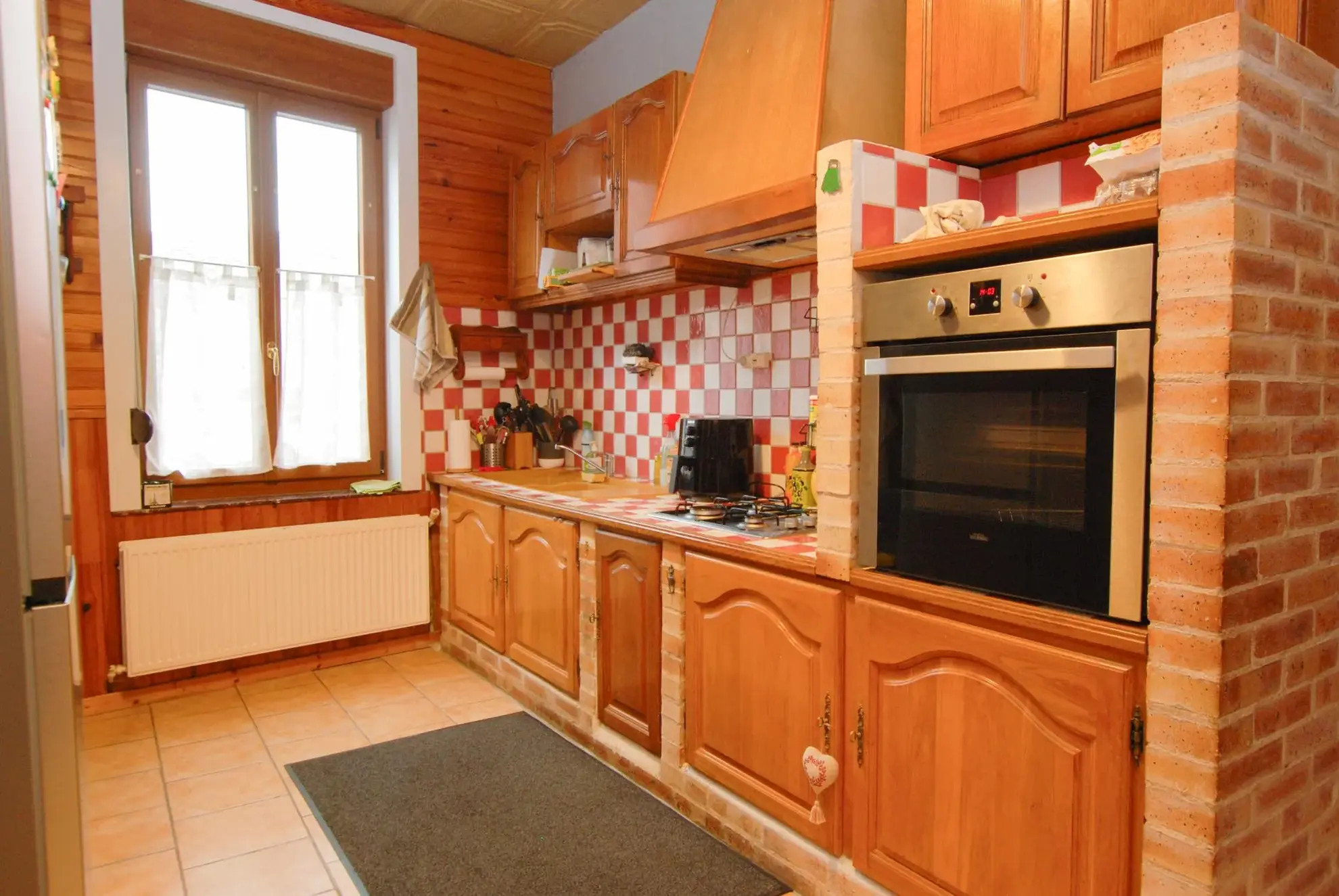 Maison de village en bon état avec jardin et 4 chambres à Colleret 