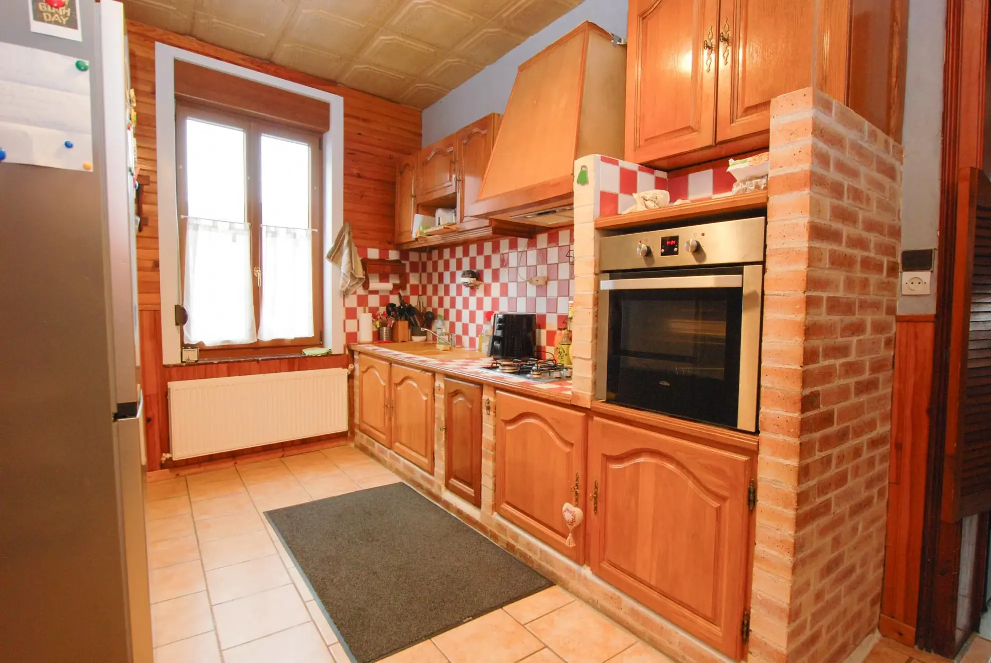 Maison de village en bon état avec jardin et 4 chambres à Colleret 