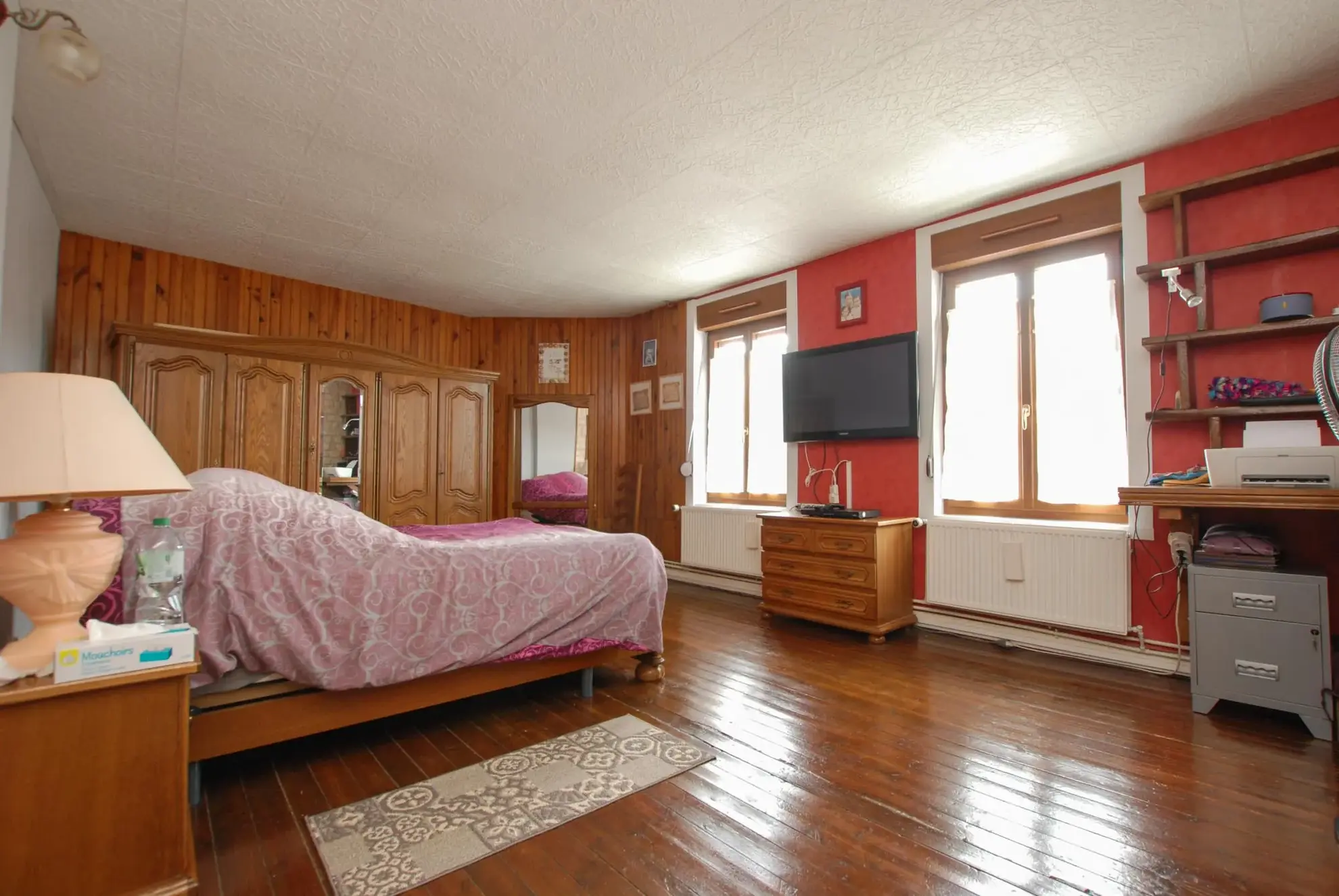 Maison de village en bon état avec jardin et 4 chambres à Colleret 