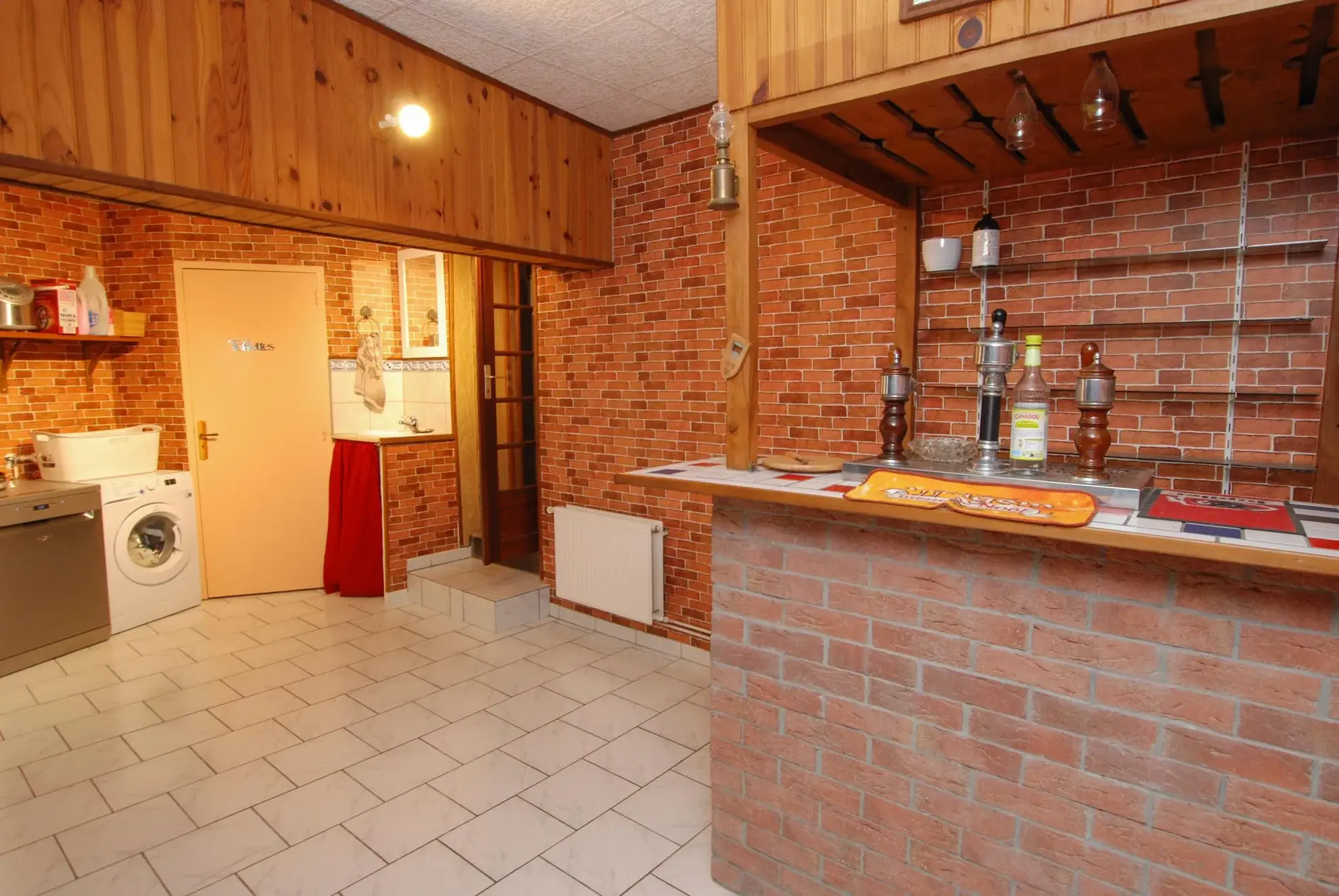 Maison de village en bon état avec jardin et 4 chambres à Colleret 