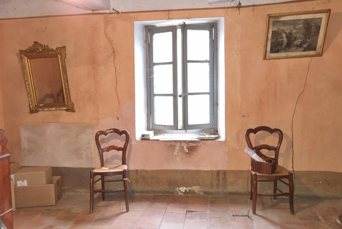 Magnanerie traditionnelle de 202 m² dans les Cévennes, terrain de 2,59 ha 