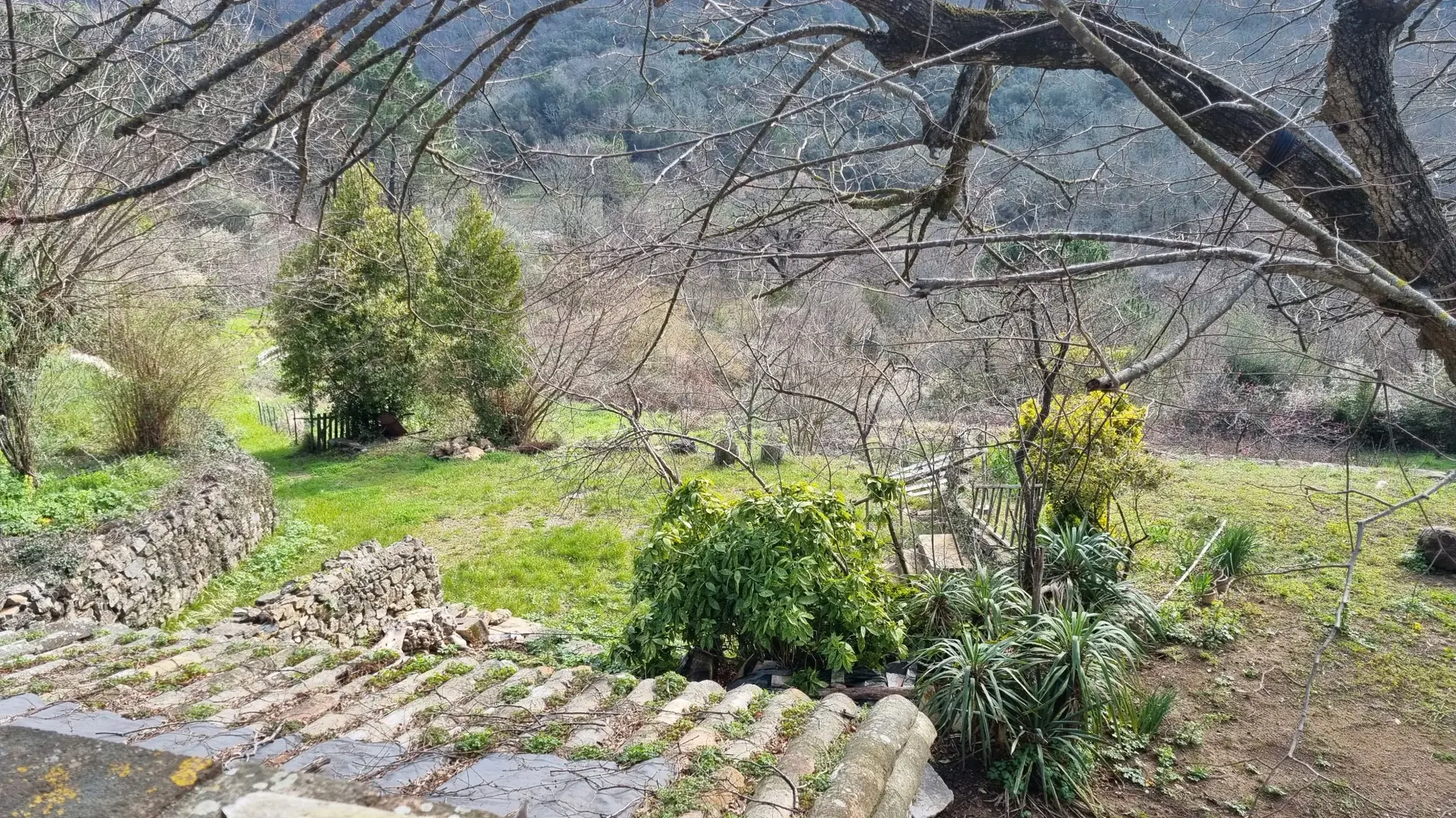 Magnanerie traditionnelle de 202 m² dans les Cévennes, terrain de 2,59 ha 