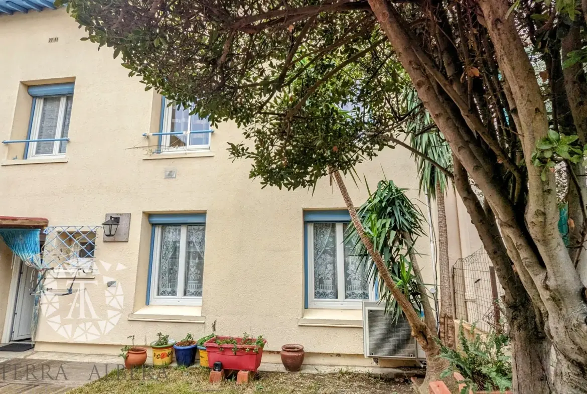 Maison à Perpignan avec jardin et volumes spacieux – Idéal famille ou professionnel 