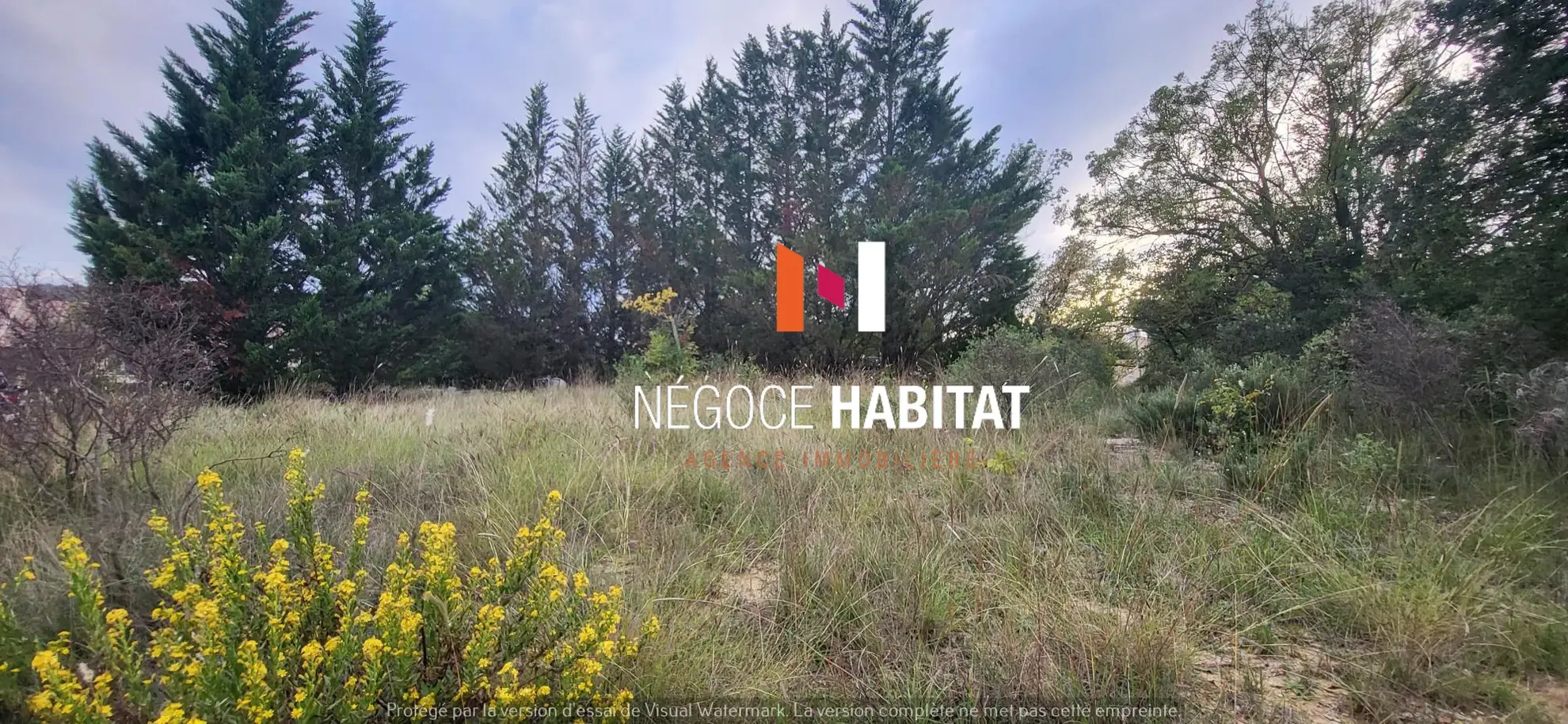 Terrain constructible de 986 m² à Lecques, Hors Lotissement, Viabilisation à Prévoir 