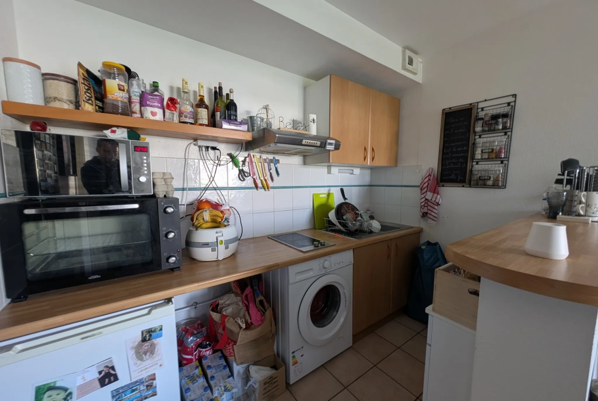 Appartement T2 à Cugnaux avec parking, balcon et piscine – Investissement idéal 