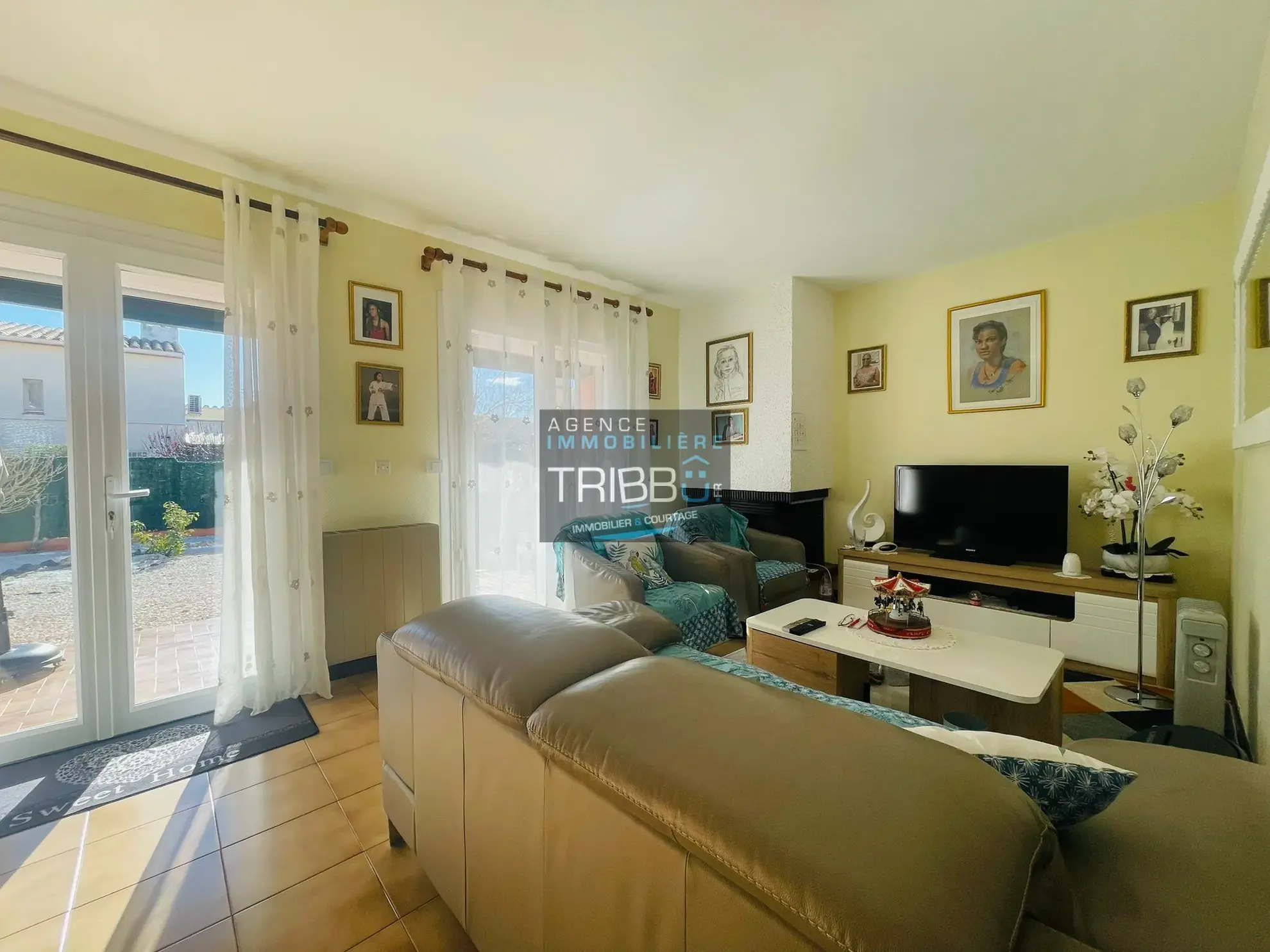 Villa 75 m² avec 3 chambres, garage et jardin à Pollestres 