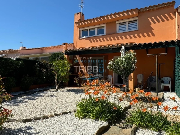 Villa 75 m² avec 3 chambres, garage et jardin à Pollestres