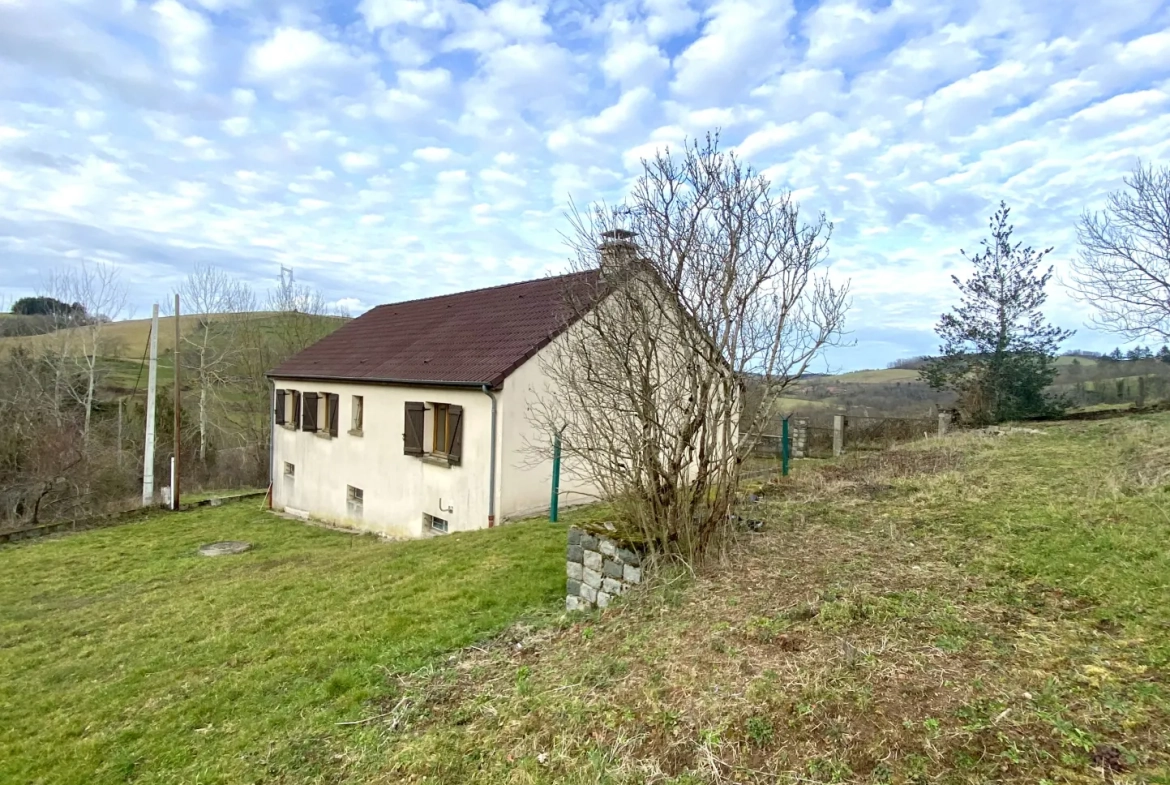 Maison 103 m² avec grand garage à vendre à Arfeuilles dans l'Allier 