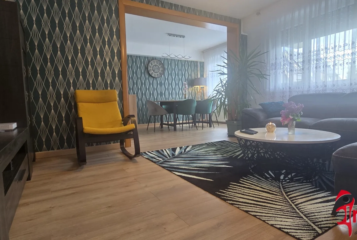 Appartement lumineux de 77 m² avec balcon à Kingersheim 