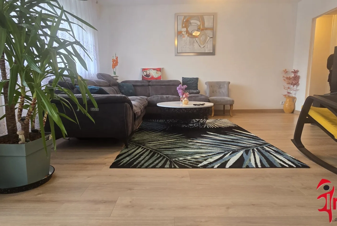 Appartement lumineux de 77 m² avec balcon à Kingersheim 