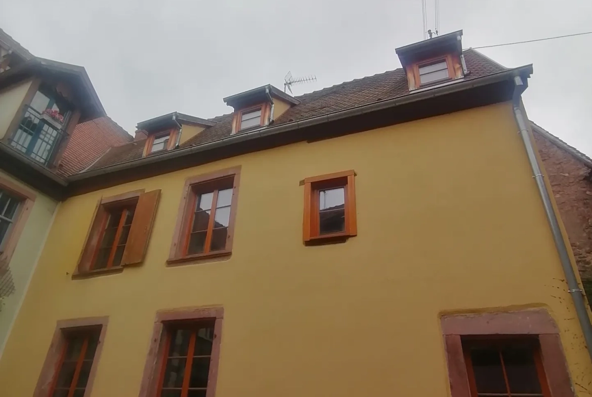Appartement ou maison à Riquewihr avec terrasse et parkings — 106 m² de charme médiéval 