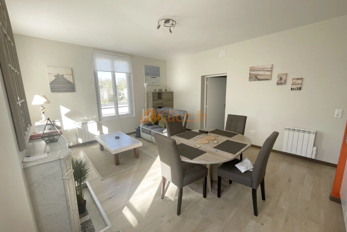 Appartement lumineux de 44 m² avec parking à Saint-Valéry-en-Caux (76) 