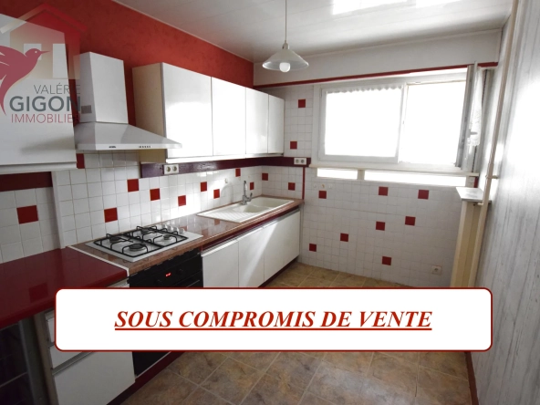 Appartement F4 lumineux avec garage à Montbéliard Petite Hollande
