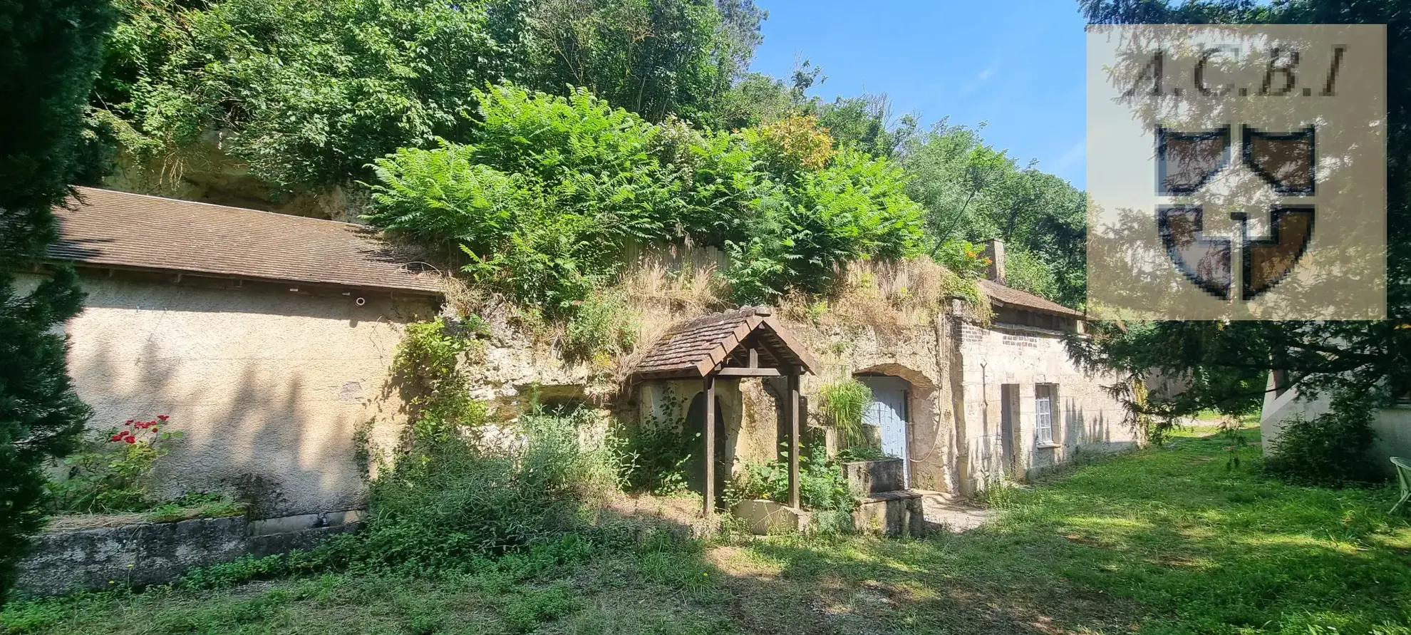 Maison de caractère avec jardin et caves troglodytiques à Vendôme 