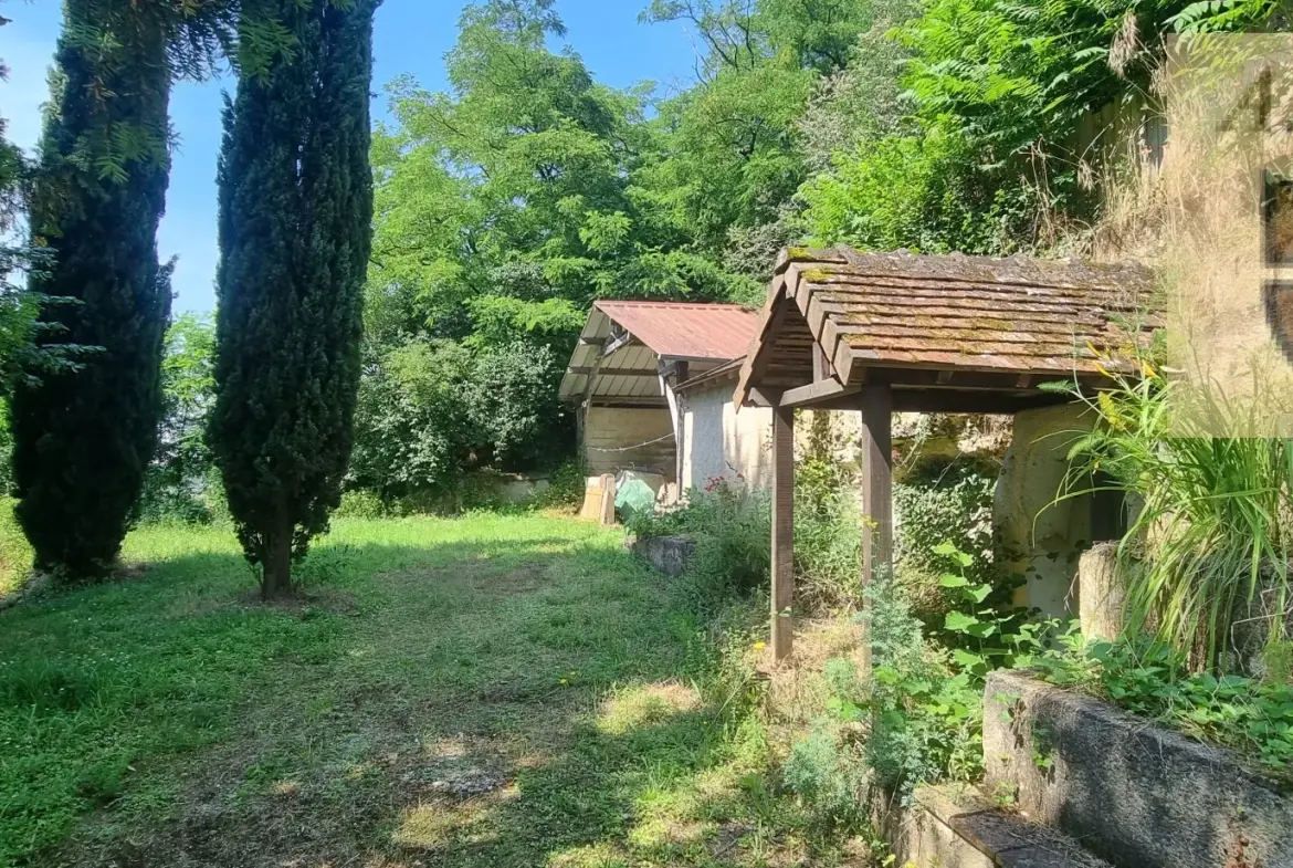 Maison de caractère avec jardin et caves troglodytiques à Vendôme 