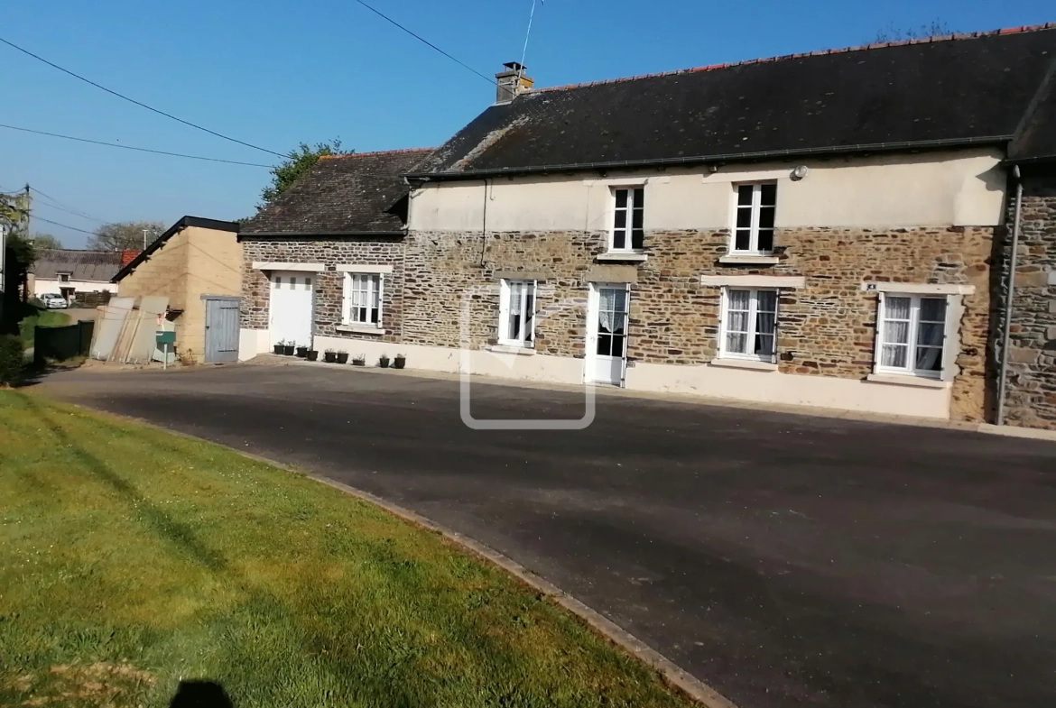Maison à Mauron de 85 m² avec terrain de 550 m² et potentiel d’extension 