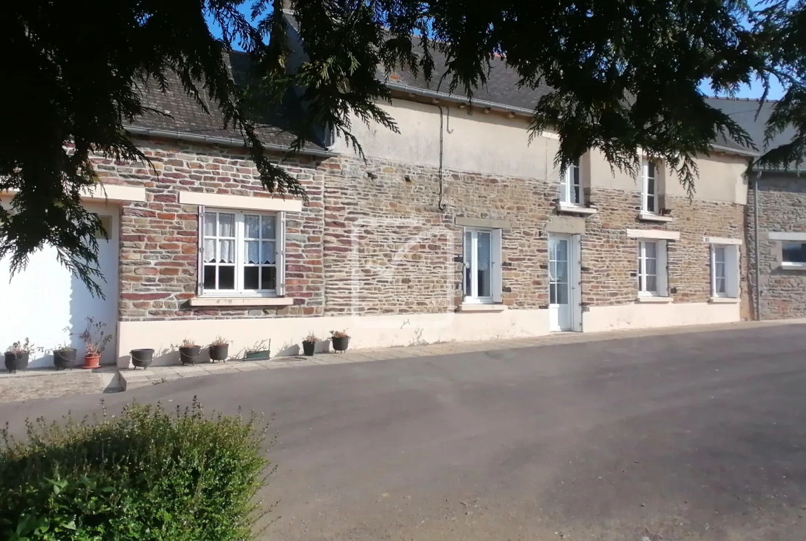 Maison à Mauron de 85 m² avec terrain de 550 m² et potentiel d’extension 