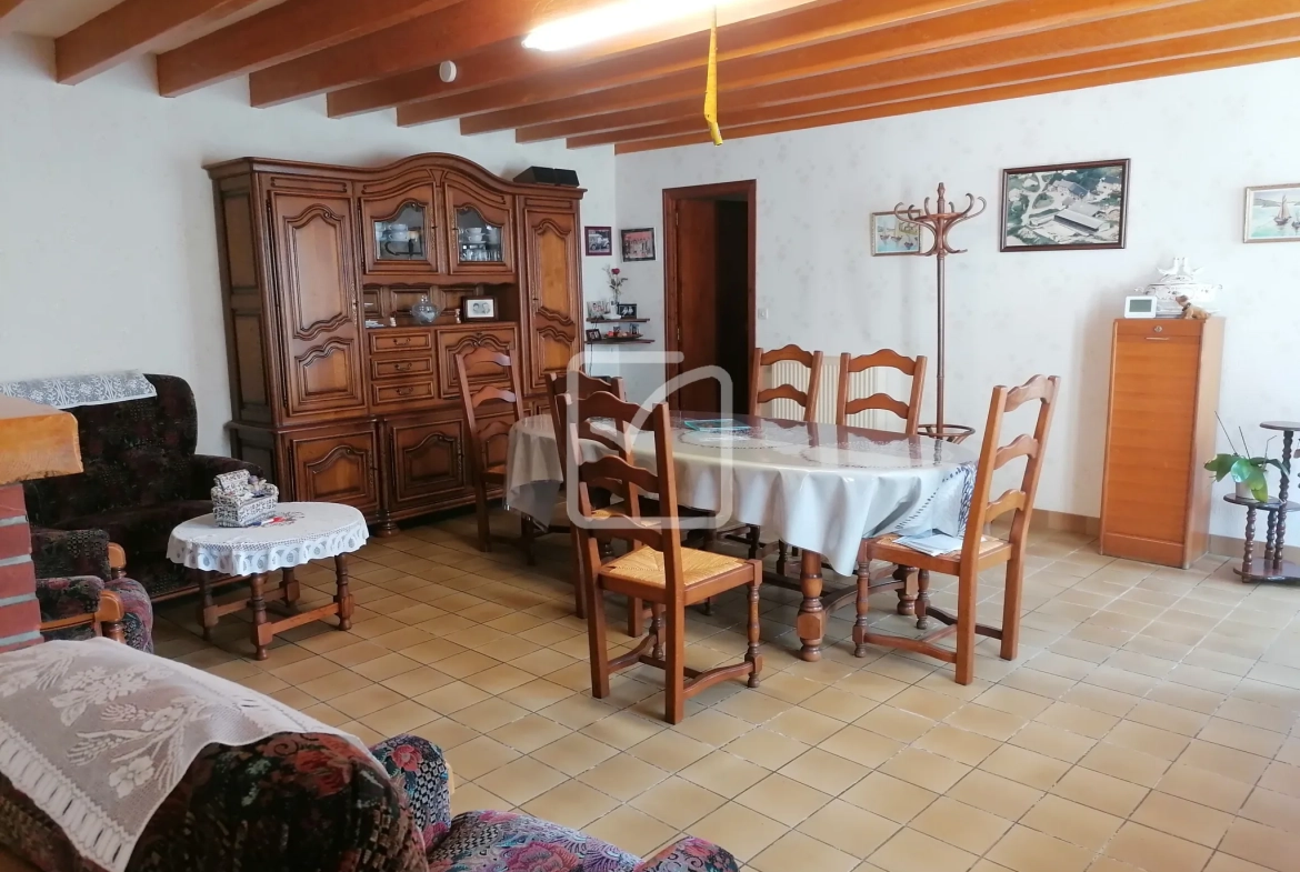 Maison à Mauron de 85 m² avec terrain de 550 m² et potentiel d’extension 