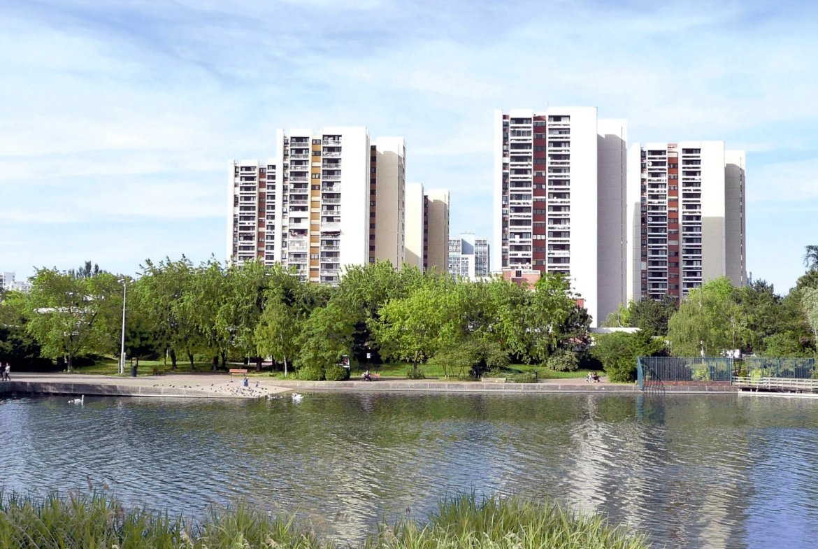 Appartement 4 pièces lumineux à vendre à Créteil près du lac et du métro 