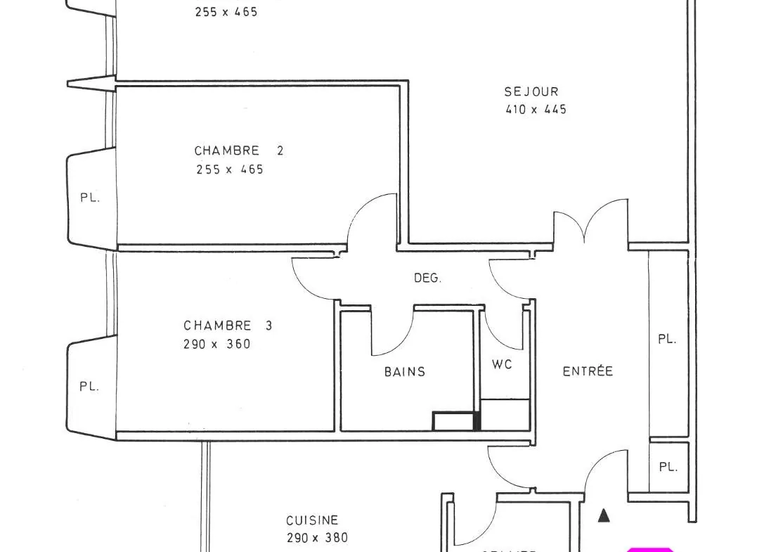 Appartement 4 pièces lumineux à vendre à Créteil près du lac et du métro 