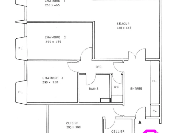 Appartement 4 pièces lumineux à vendre à Créteil près du lac et du métro 