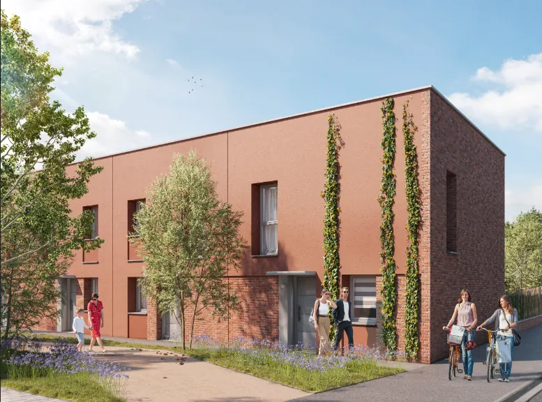 Appartement T2 avec balcon et parking à Wattrelos, livraison 2024 