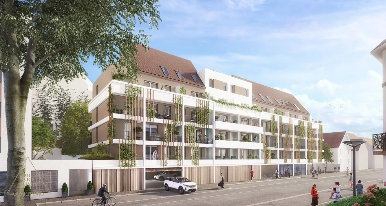 Appartement T2 avec grand balcon à Strasbourg Saint-Florent - Opportunité à saisir 