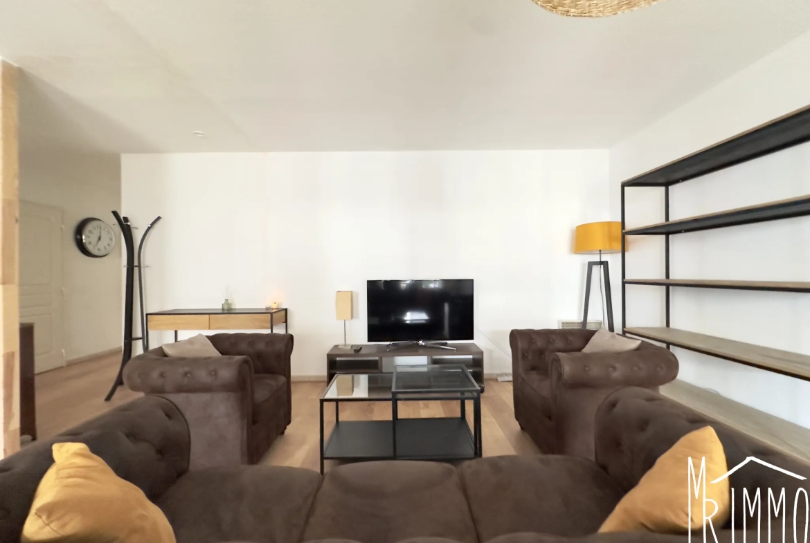 Spacieux appartement de 56 m² avec terrasse dans le quartier d'Ovalie à Montpellier 