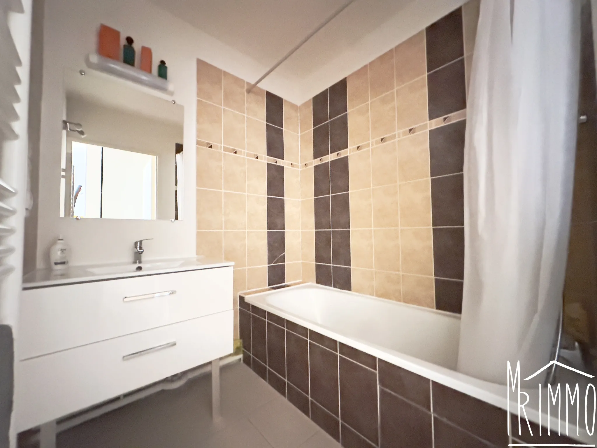 Spacieux appartement de 56 m² avec terrasse dans le quartier d'Ovalie à Montpellier 