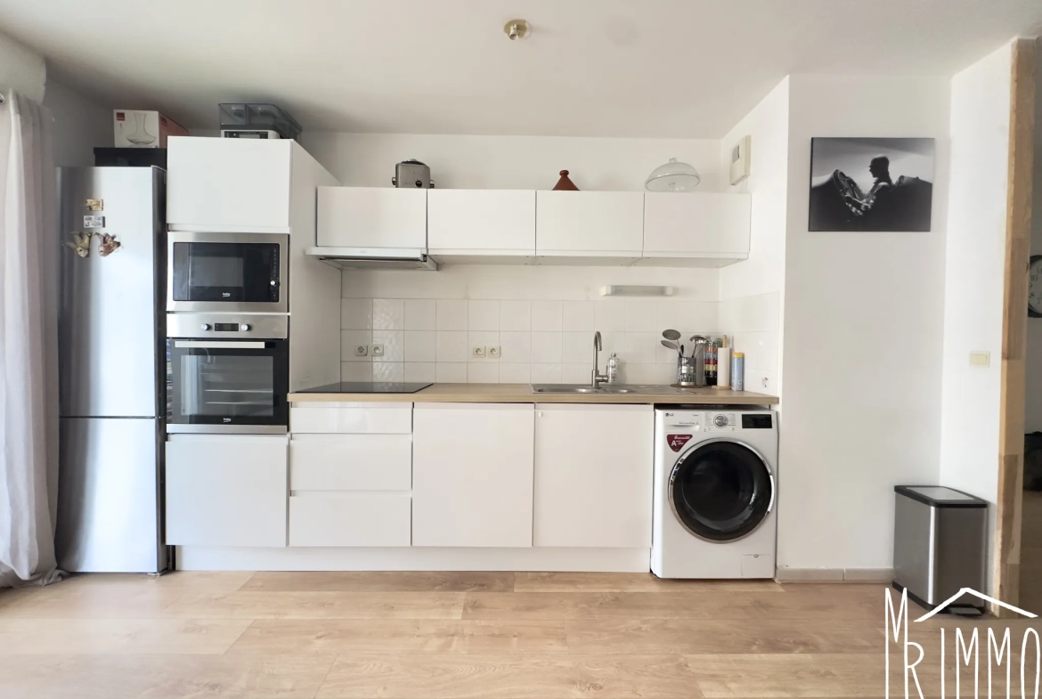 Spacieux appartement de 56 m² avec terrasse dans le quartier d'Ovalie à Montpellier 