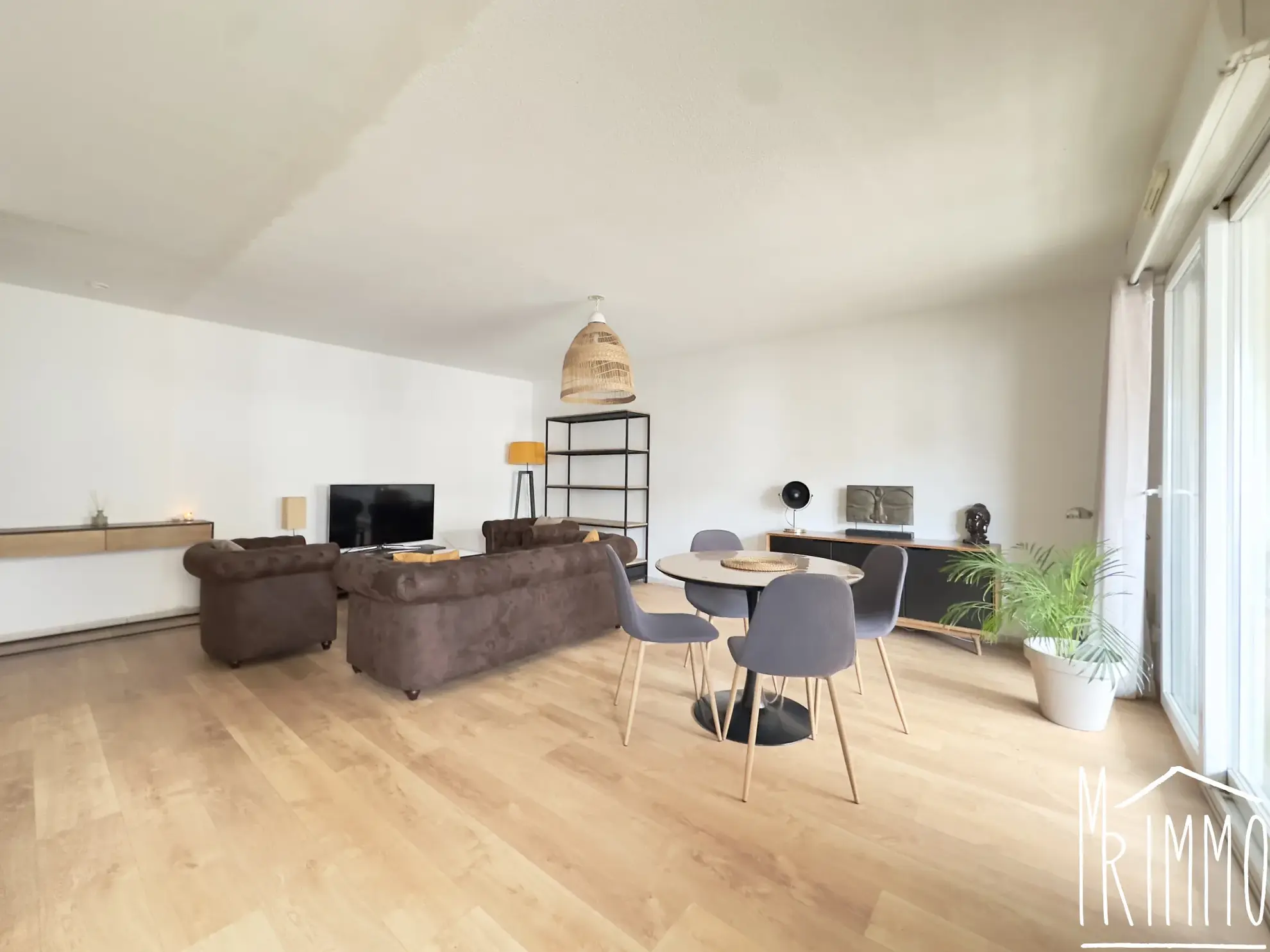 Spacieux appartement de 56 m² avec terrasse dans le quartier d'Ovalie à Montpellier 