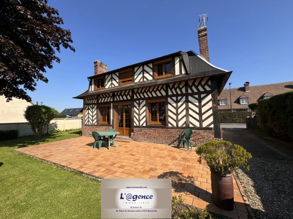 Vente maison normande 4 pièces à Beuzeville - 82 m² avec jardin et garage