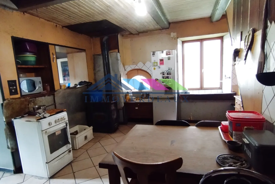 Maison à fort potentiel à Autrepierre avec terrasse et grandes pièces à rénover 