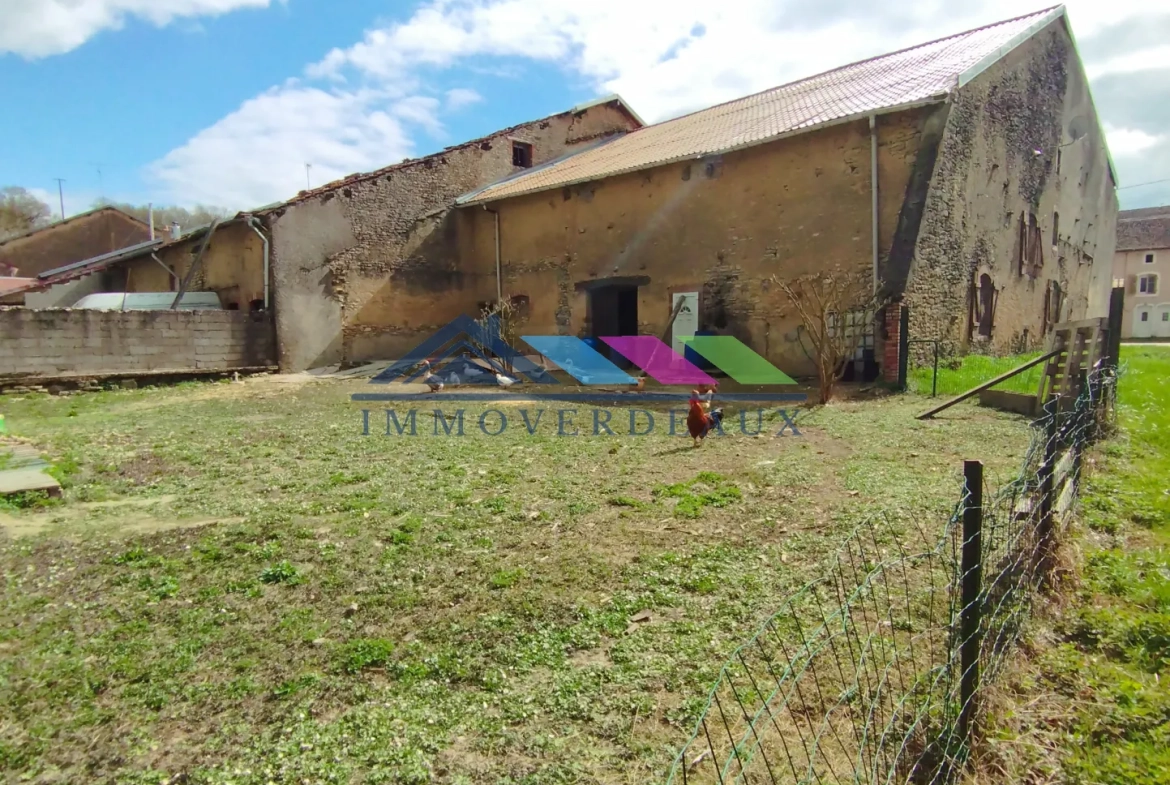 Maison à fort potentiel à Autrepierre avec terrasse et grandes pièces à rénover 