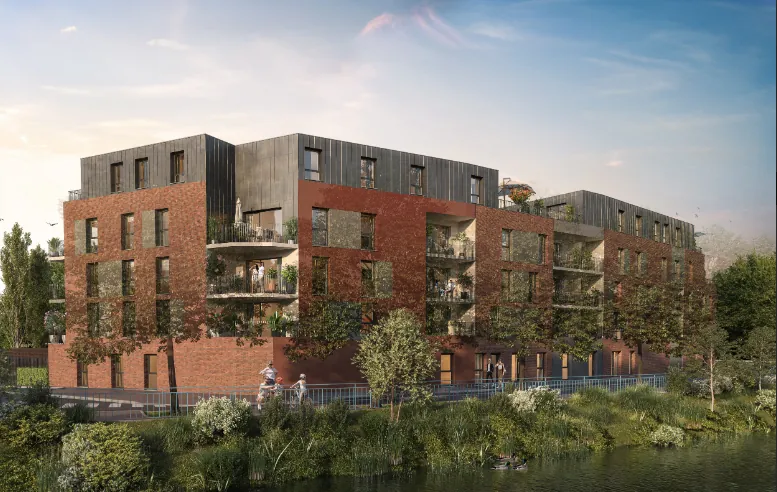 Appartement neuf T3 avec balcon et parking à Douai - Livraison juin 2025 