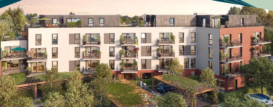 Appartement neuf T3 avec balcon et parking à Douai - Livraison juin 2025 