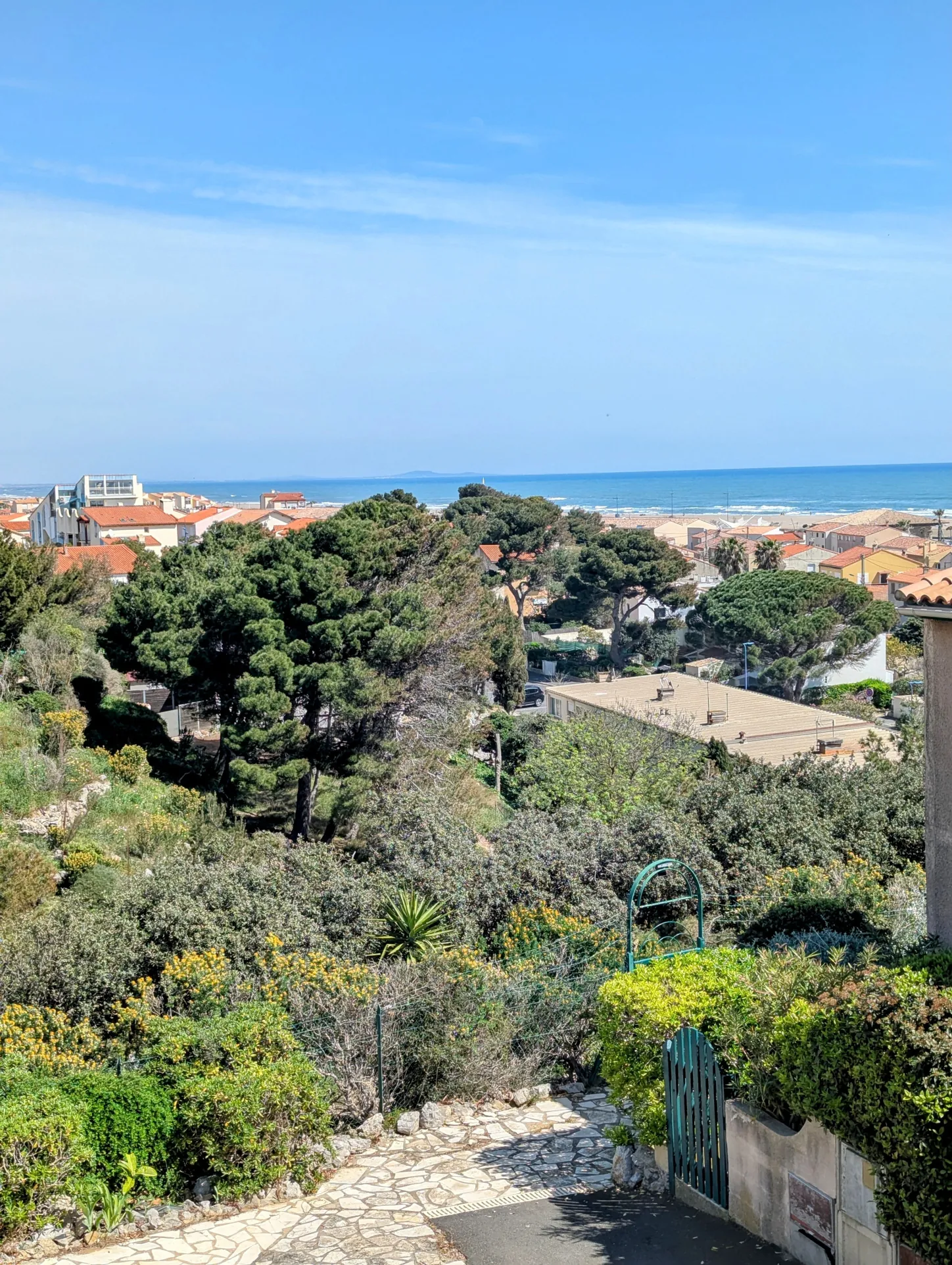 Villa 3 pièces avec vue mer, véranda et piscine à Saint-Pierre-la-Mer 