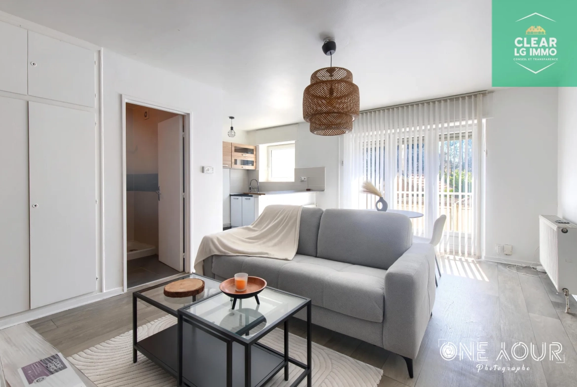 Studio meublé à Hettange-Grande – Idéal investissement ou premier achat 