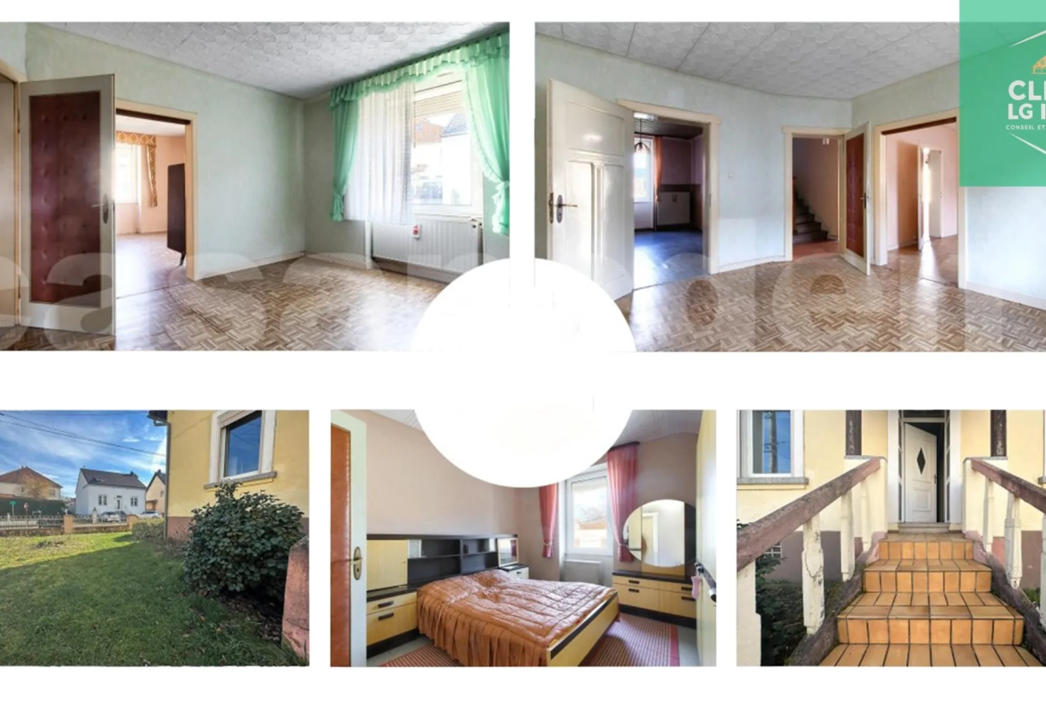 Maison à rénover de 116 m² avec 3 chambres à Falck, proche commodités 
